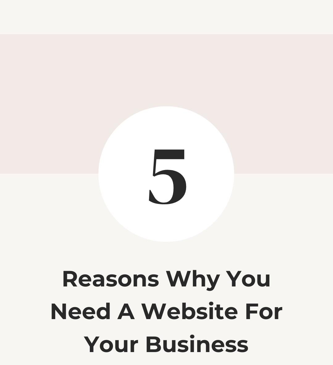 5 Reasons You Need a Website For Your Business - DesignAHM 2024