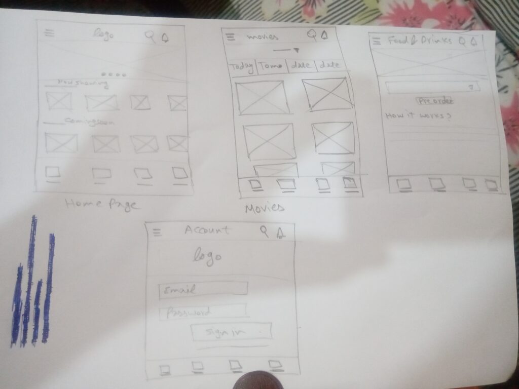 paper wireframe